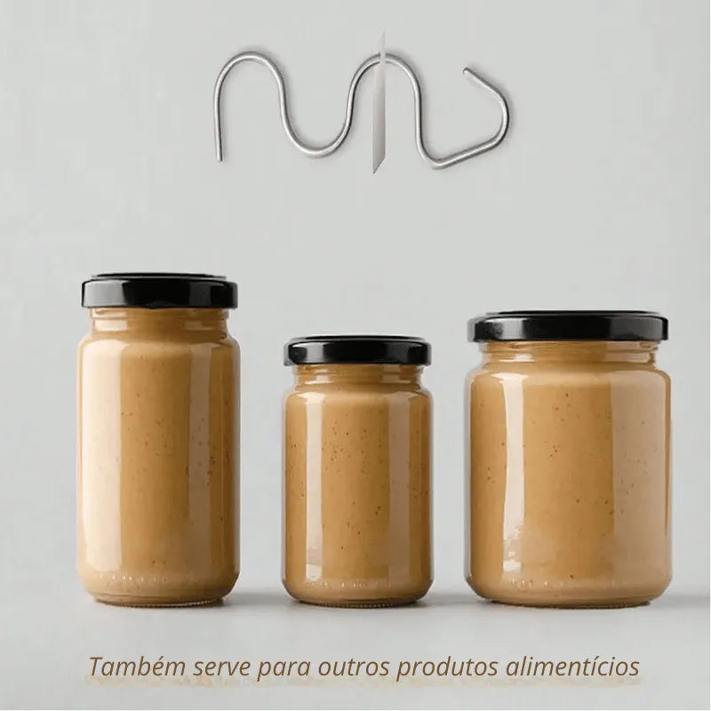 Misturador de Manteiga de Amendoim Inox