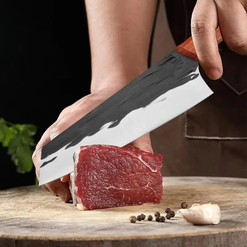 Faca Chef Profissional Forjada