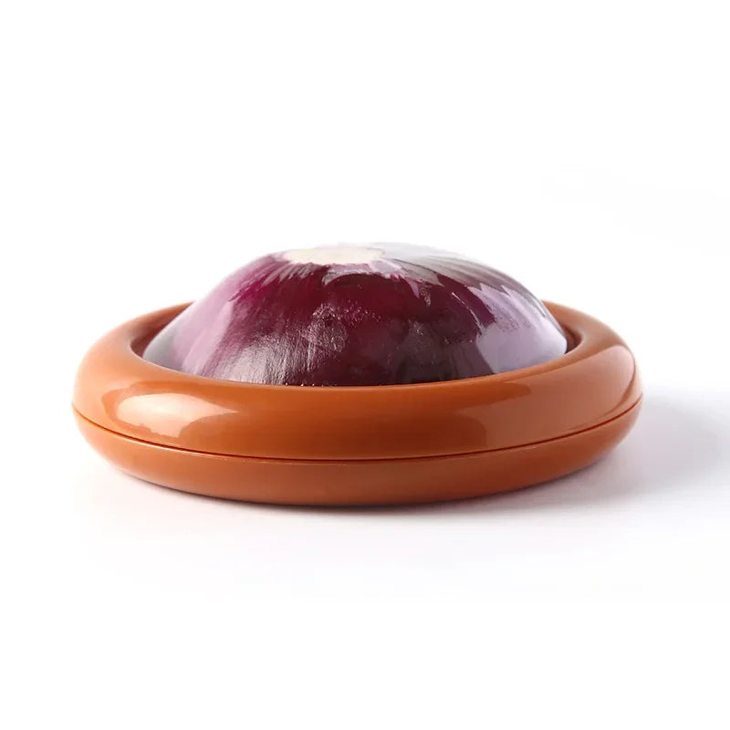 Tampa de Silicone para Preservação de Alimentos