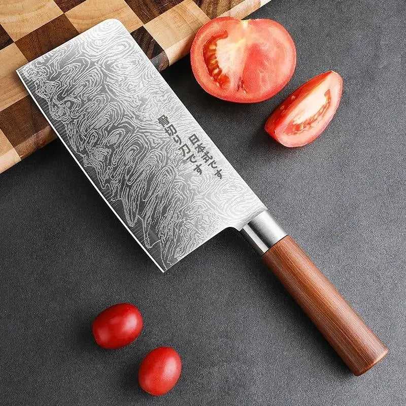 Kit 4 Facas Japonesas Profissionais em Aço Inox