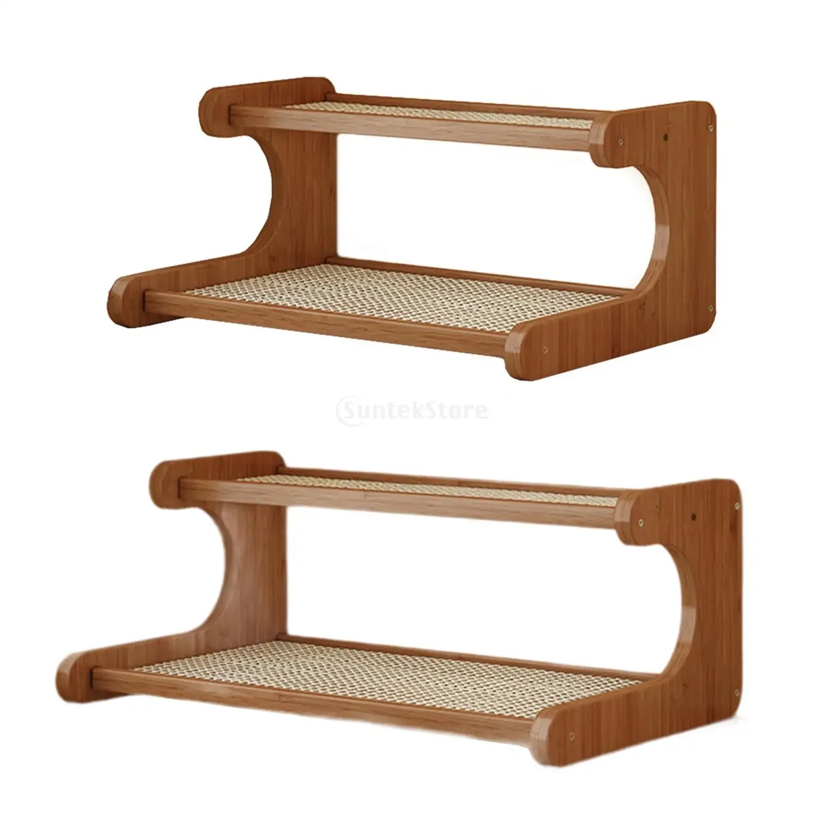 Estante de Mesa Bambu 2 Andares