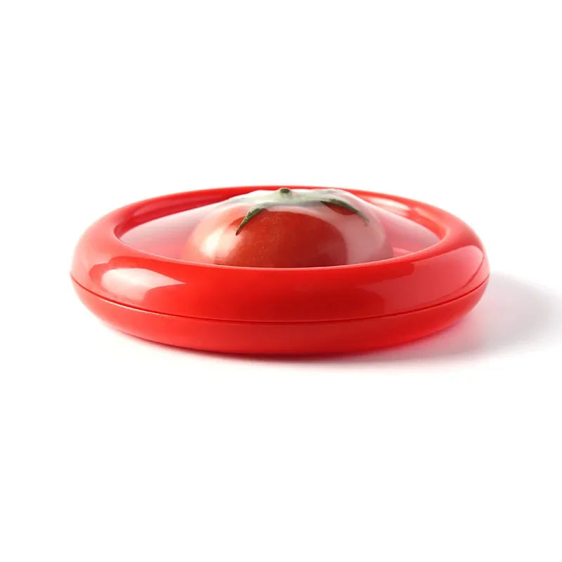 Tampa de Silicone para Preservação de Alimentos