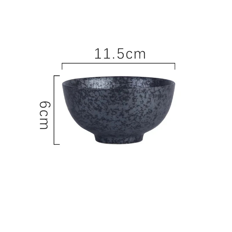 Tigela Japonesa em Cerâmica Estilo Retrô