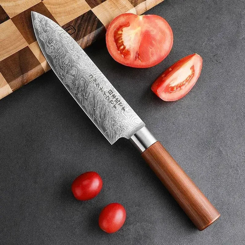 Kit 4 Facas Japonesas Profissionais em Aço Inox