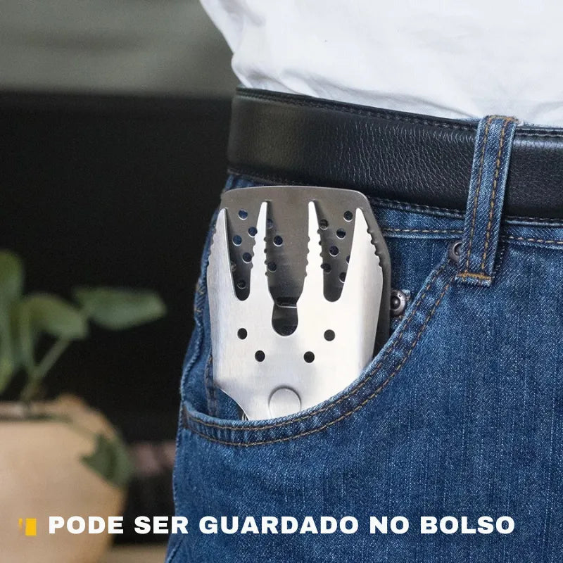 Ferramenta 6 em 1 para Churrasco