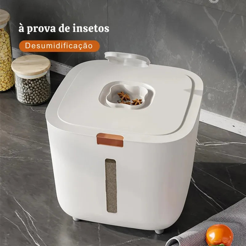 Caixa Organizadora de Alimentos com Tampa Selada