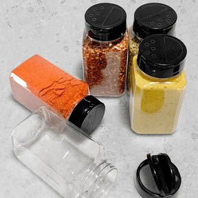 Kit 10 Potes para Temperos com Tampa Dosadora Dupla