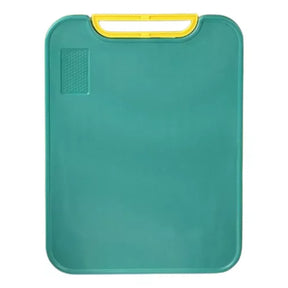 Kit Tábua de Corte Antiderrapante + Espremedor de Alho Inox