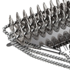 Escova de Churrasqueira Bristle Free Inoxidável – Limpeza Segura e Eficiente