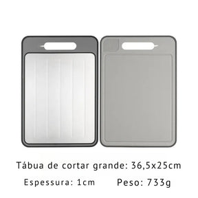 Tábua de Corte e Descongelamento Dupla Face