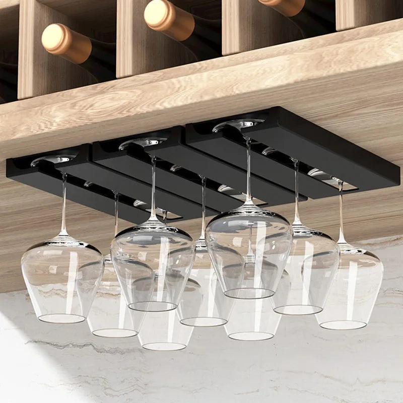 Suporte Invertido para Taças de Vinho