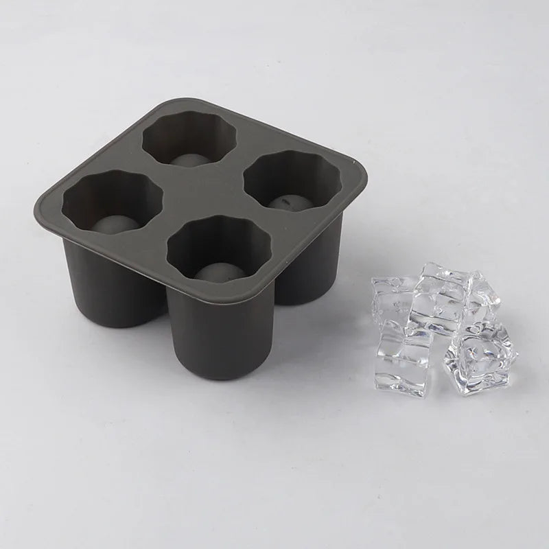 Forma de Silicone para Copos de Gelo