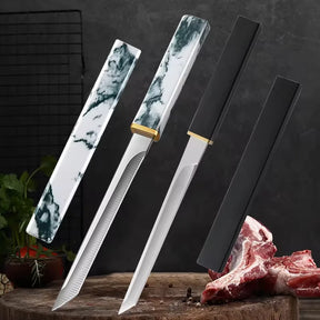 Faca Cleaver Utility com Cabo Marmorizado