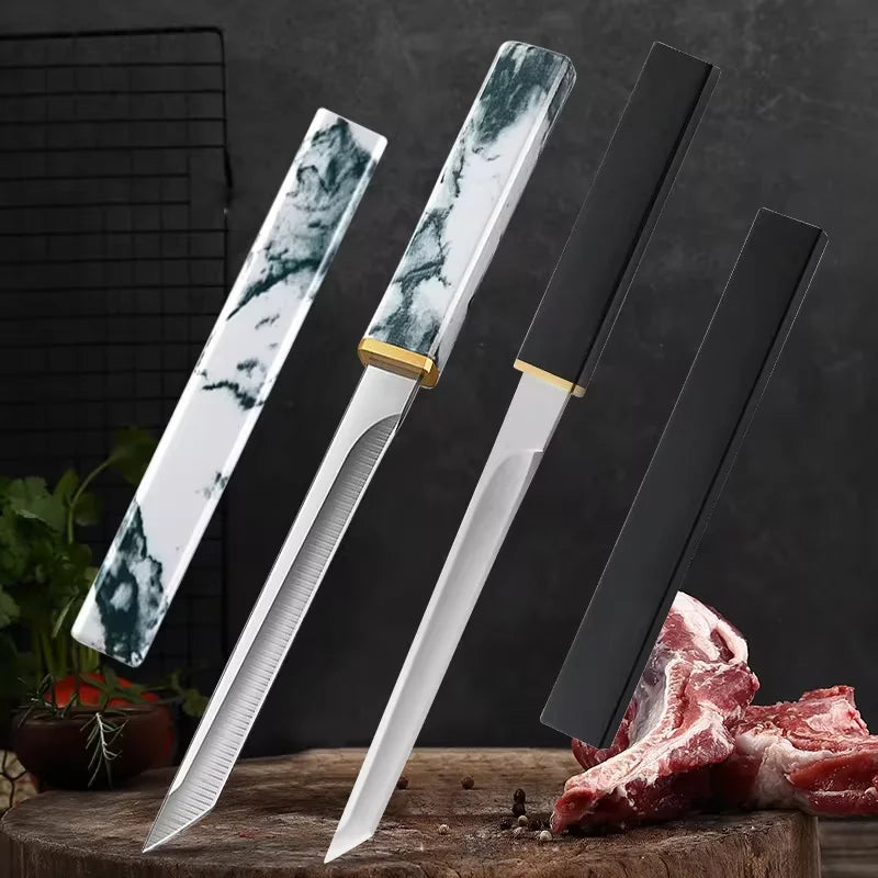 Faca Cleaver Utility com Cabo Marmorizado