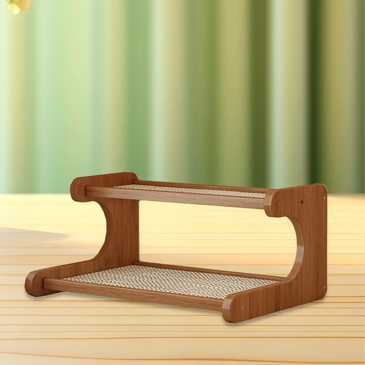 Estante de Mesa Bambu 2 Andares