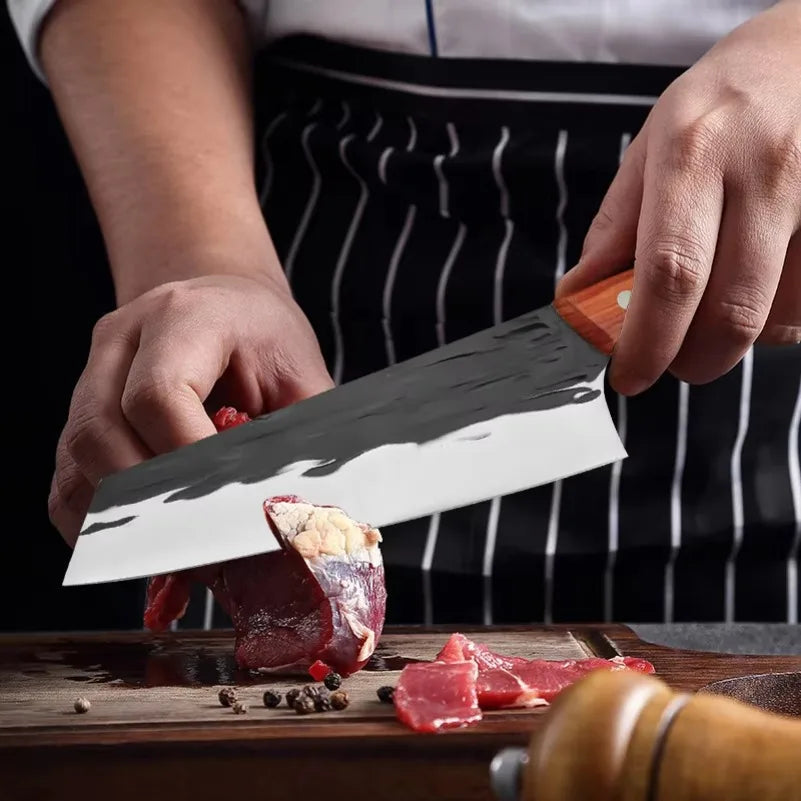 Faca Chef Profissional Forjada