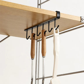 Suporte de Ganchos Sem Furos para Cozinha