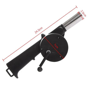 Ventilador Manual para Churrasco