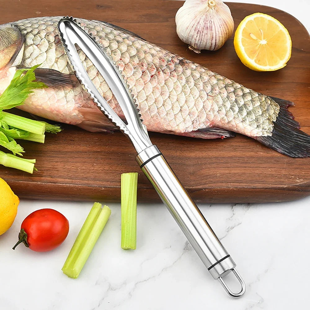 Removedor de Escamas de Peixe Inox