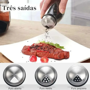 Porta-Temperos Giratório com 7 Peças