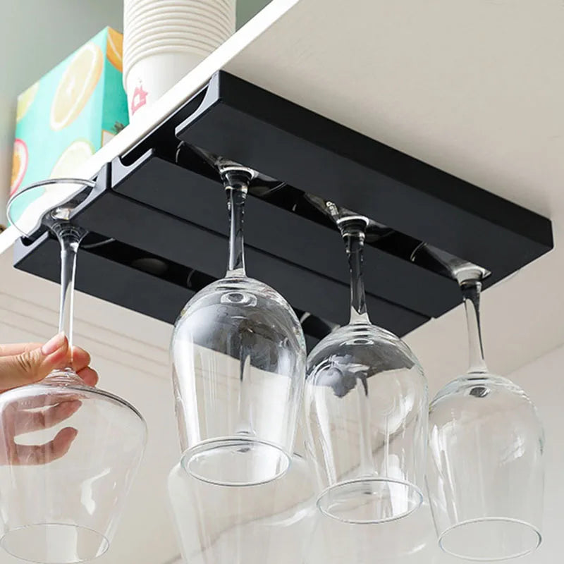 Suporte Invertido para Taças de Vinho