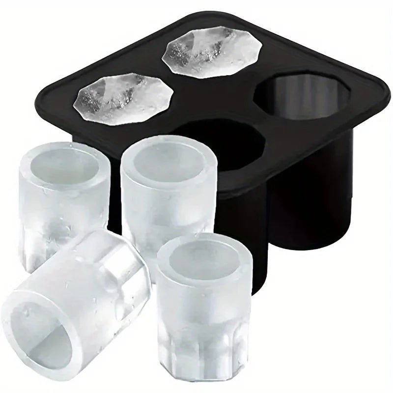 Forma de Silicone para Copos de Gelo