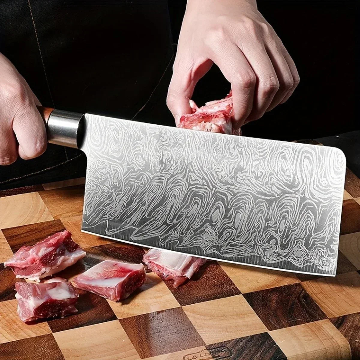 Kit 4 Facas Japonesas Profissionais em Aço Inox