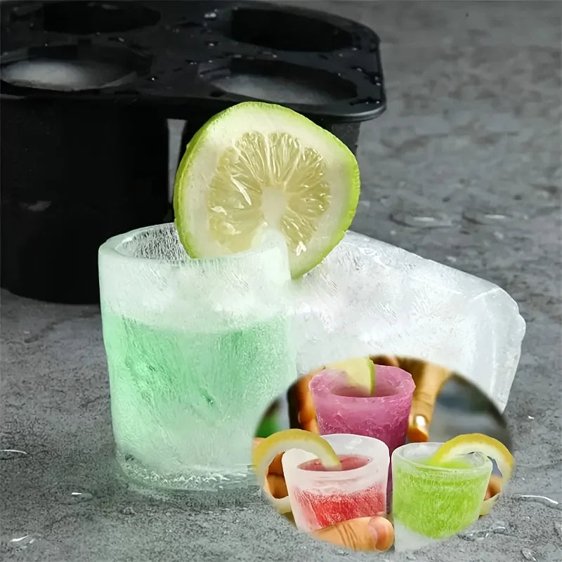Forma de Silicone para Copos de Gelo